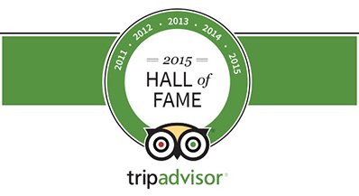 Trip Advisor Hall of Fame 2015