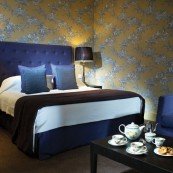 alt="Tea laid out in luxury accommodation"